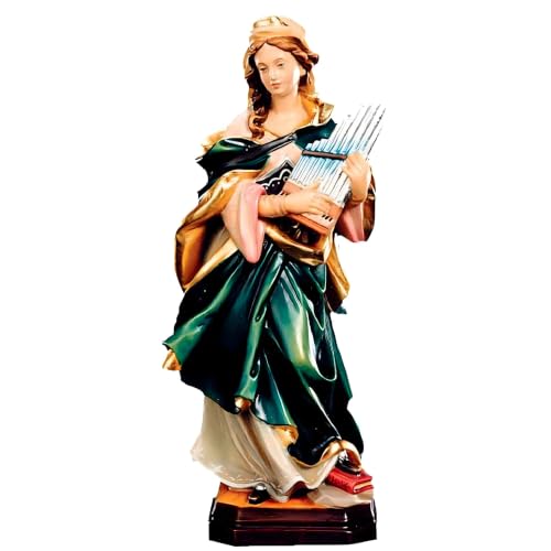 Sainte Cecilie patron de la musique Dolfi 36 cm le cadeau idéal pour musiciens