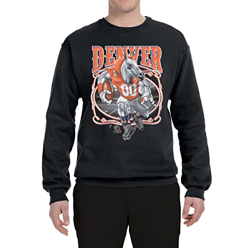 Wild Bobby Denver Fan | DEN Fantasy Football Sports Unisex Crewneck Graphic Sweatshirt3