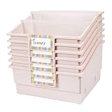 Really Good Stuff Picture Book Classroom Library Bins with Dividers...