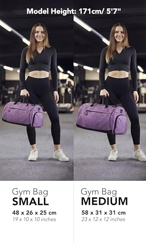 Image of Fitgriff Gym Bag for Men & Women with Shoe & Wet Compartment - Duffle Bag for Travel, Sports, Fitness & Workout