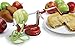 Norpro Apple Master-Apple, Potato, Parer, Slicer & Corer with Vacuum Base & Clamp,Red