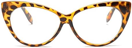 Armear Vintage Cat Eye Glasses for Women Non Prescription Clear Glasses Frame (Leopard clear, 66)