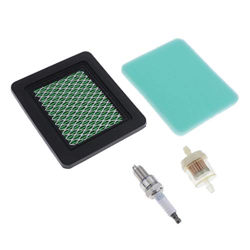 F Fityle Set Mower Oil Filer/Air Filter/Pre Filter/Spark Plug for Honda GC135 GCV135 GC160 GCV160 GC190 GCV190 GS190 GSV190 GX100 GXV57