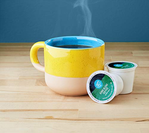 Image of Happy Belly an Amazon Brand -Medium Roast Coffee Pods, Kona Blend, Compatible with Keurig 2.0 K-Cup Brewers, 100 Count