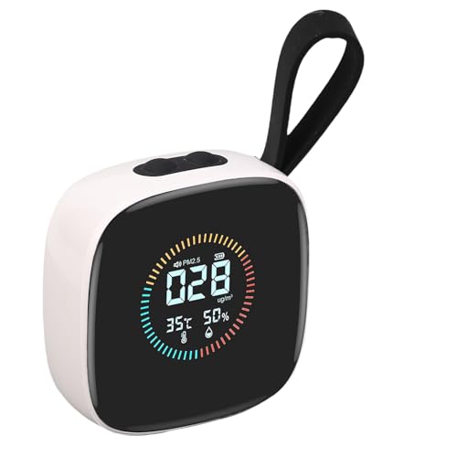 Moniteur intelligent de qualité de l'air LCD PM2.5 Fafeicy avec capteur thermo-hygromètre