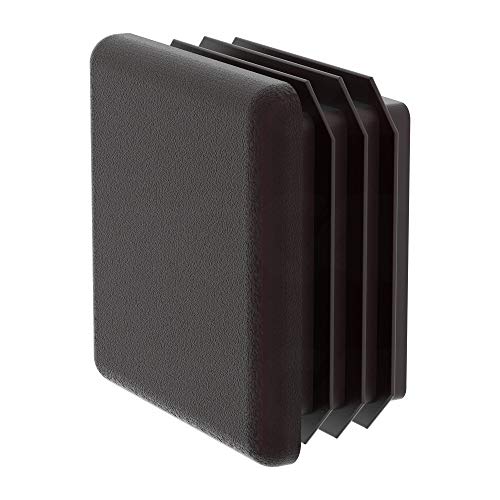 MOCAP Black Square Tubing Plugs - 3.500