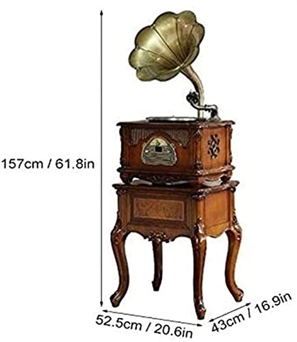 AURADO Gramophone , Bronze Vintage Classique Rétro Antique Phonographe Gramophone Platine Disque Vinyle Playe (Tourne… - Les Beatles, Paul McCartney, John Lennon, RIngo Starr, George Harrison AURADO Gramophone , Bronze Vintage Classique Rétro Antique Phonographe Gramophone Platine Disque Vinyle Playe (Tourne… – Image 7
