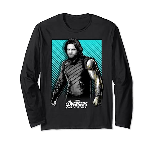 Marvel アベンジャーズ インフィニティ ウォー バッキーウォーポーズ 長袖Tシャツ 長袖Tシャツ Marvel アベンジャーズ インフィニティ ウォー バッキーウォーポーズ 長袖Tシャツ 長袖Tシャツ
