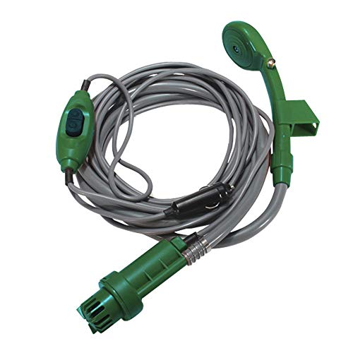 Guepardo, Chuveiro Portátil Camping Shower 12V, Prático e Leve, Plástico ABS, Versátil para Acampame