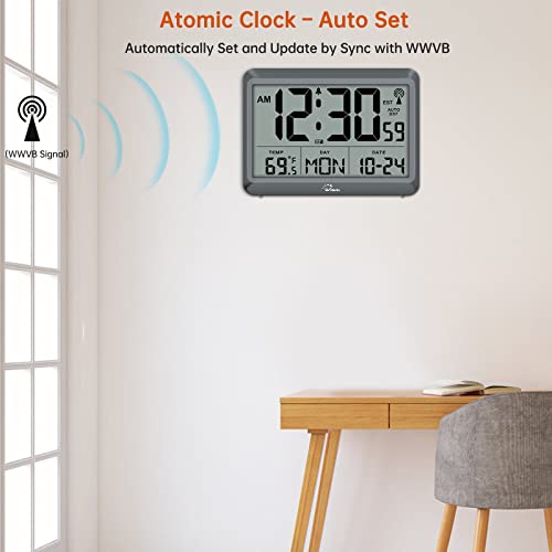 Wallarge Atomic Clock Battery Operated thumb #1