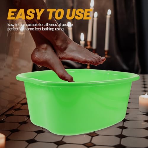 Baldín para baño de pies con masaje acupuntura verde miniatura 6