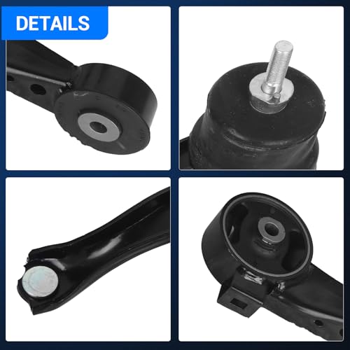 Autoround Engine Motor and Trans Mount Kit Compatible with Toyota Camry LE XLE 2002-2006, SE 2002-2003, V6 3.0L Sedan Automatic Transmission, Replace OE A4203 A4211 A4236 A4207, Set of 4 by Autoround - Used condition - Image 7