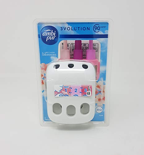 Image of Ambi Pur 3volution Red Cherry Blossom Air Freshener Plug in Starter Kit
