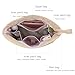 Lckaey Purse organizer insert for neverfull handbag is compatible with more similar brands of tote bag-nylon organizer 3055khaki-S