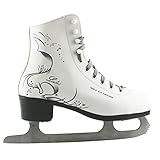 In Kombination mit dem grauen Tribal Blumenmotiv sind die Nils NF496S Schlittschuhe ein absoluter Hingucker.