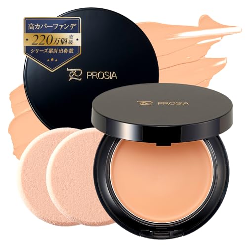 PROSIA(�v���V�A) �N���[���t�@���f�[�V���� �s���N�I�[�N�� �v���V�A�t�@���f�[�V���� �{�� 11.5g �c�� �┧ �G�}���W���� ���� ���J�o�[ �������p ���O���΍� SPF50+ PA++++ �A�C���f�B�A