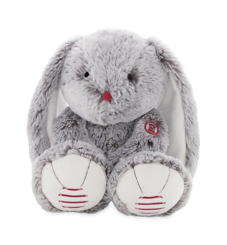 Kaloo   Colección Roja, Conejo de Peluche, 38 cm, Color Gris (Juratoys K962984)