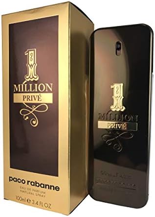 1 Million Prive for Men by Paco Rabanne 3.4 oz Eau De Parfum Spray