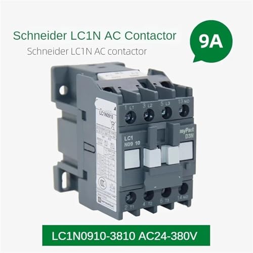 Contacteur CA LC1N2510 380V triphasé pour commande de moteur électrique