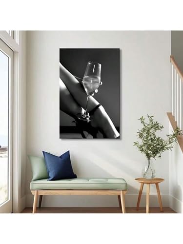 Impression sur toile décoration murale salon 60 x 80 cm - 4