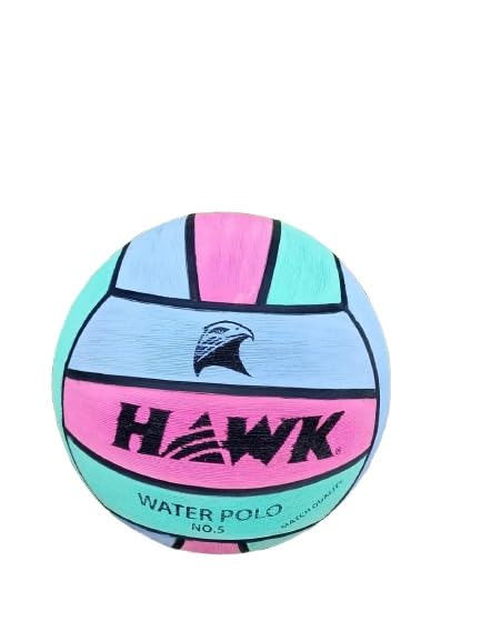 Water Polo Ball Size-5 | Rubberised Extra Grip & Durable Construction | Ideal for Training & Matches | Waterproof Official Size Ball-picture-20