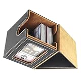 Generisch Commander Card Deck Case - Portable Magnetic Card Storage, Compact Deck Protector, Secure Organizer for 100 Sleeved Game Cards | Suitable For TCG, RPG, Board Games, Hobby, Collector Use