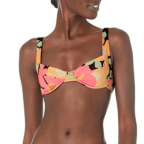 Billabong Women's Standard Pretty Daze Underwire Bikini Top, Multi, Medium