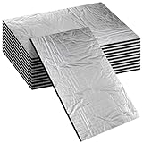 12 Pièces Acoustique Pour Voitures, Mousse Acoustique Blanche, Isolant Thermique Voiture Collant, Mousse Isolante Phonique Haut Parleur Voiture, Isolation Phonique, Isolation Thermique