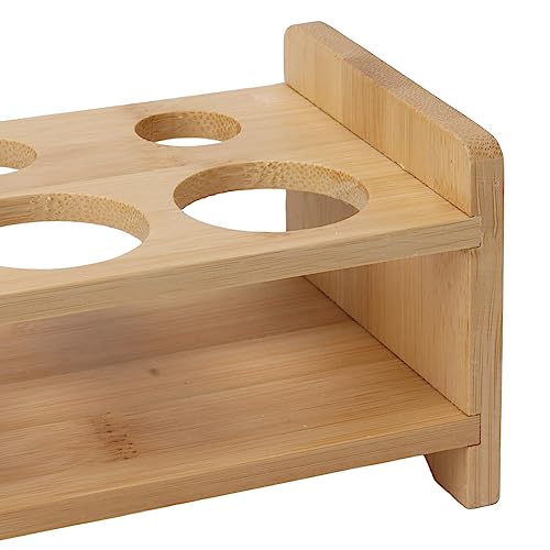 Soporte de bambú para kit de barman ideal para el mostrador 8