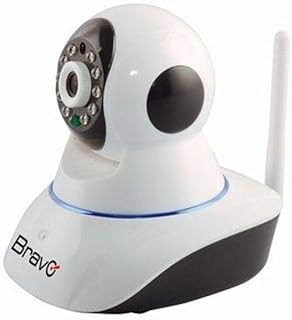 TELECAMERA VIDEOSORVEGLIANZA IP BRAVO da interno connessione lan e wifi sensori infrarossi immagini alta qualit per pc e smartphone TELECAMERA VIDEOSORVEGLIANZA IP BRAVO da interno connessione lan e wifi sensori infrarossi immagini alta qualit per pc e smartphone