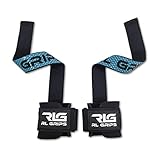 ✅ CALIDAD PREMIUM: estas agarraderas de entrenamiento están fabricadas en algodón de gran calidad. Además, tienen un grip de silicona que hará que se fije mejor la barra a tu mano. Presentan un acolchado en la muñeca para evitar rozaduras.