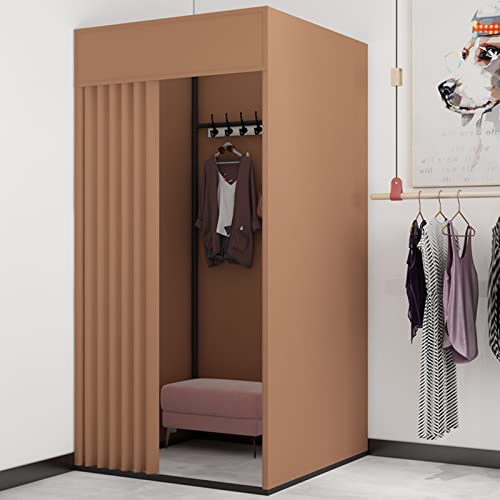 �ߗ��i�X������ �Ռ��J�[�e���t�� �����X�N�G�A�^������ �v���C�o�V�[�ی�ƊԎd�؂�� �ȃX�y�[�X �ݒu�ȒP (�u���E�� 200x85x85cm)