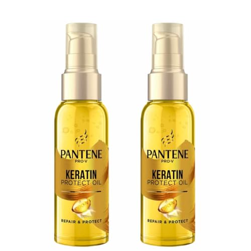 Panttene Keratin Oil 100ml - Keep Your Hair In Fabulous Shape With Panttene Keratin Oil - For Repairing And Protecting Your Hai - Pack of 2