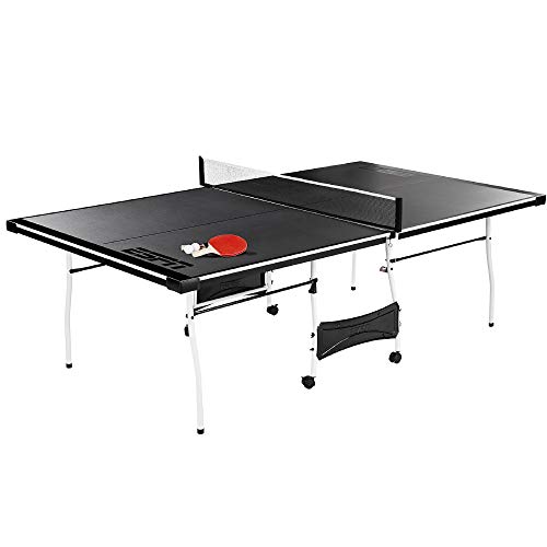 Table Tennis Table ESPN Ping Pong Net and Post Set with Paddles and ...