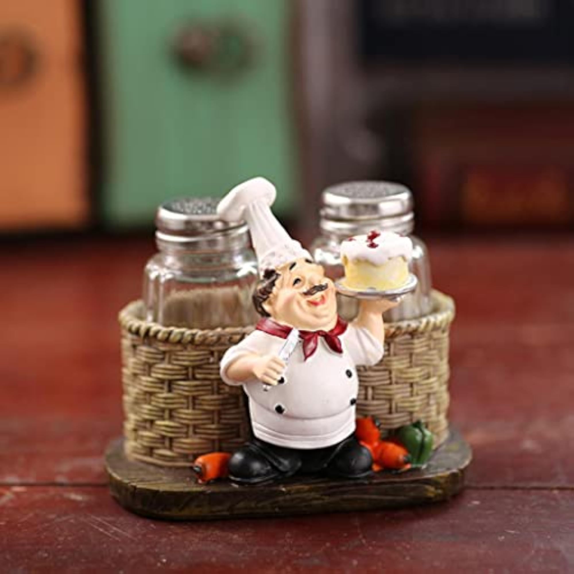 American Rustic Chef Seasoning Jar, Creative Home Decor