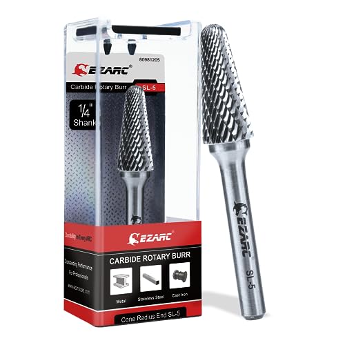 Fraise en carbure de tungstène EZARC pour une coupe métal nette