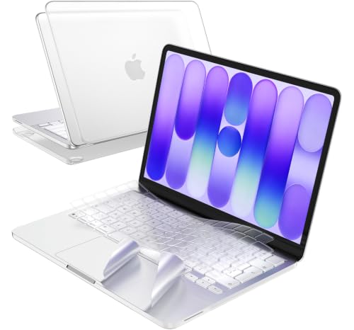 EooCoo Etui Kompatybilne z MacBook Neo 13"2026,3w1 Set,Matowy Przezroczysty