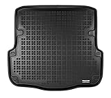 Die rutschhemmende Oberfläche der Gepäckraumwanne minimiert das Verrutschen der Ladung.