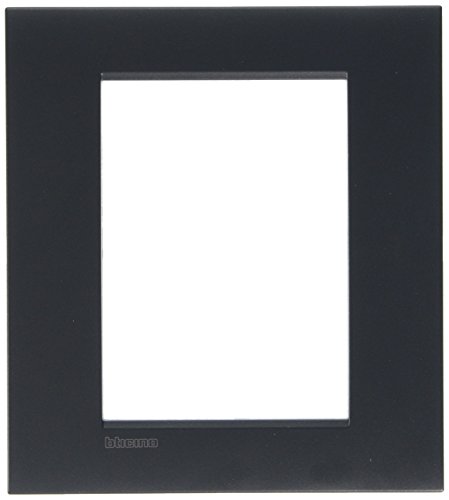 Placa Air 3+3M antracita habillage pour prises de salon moderne