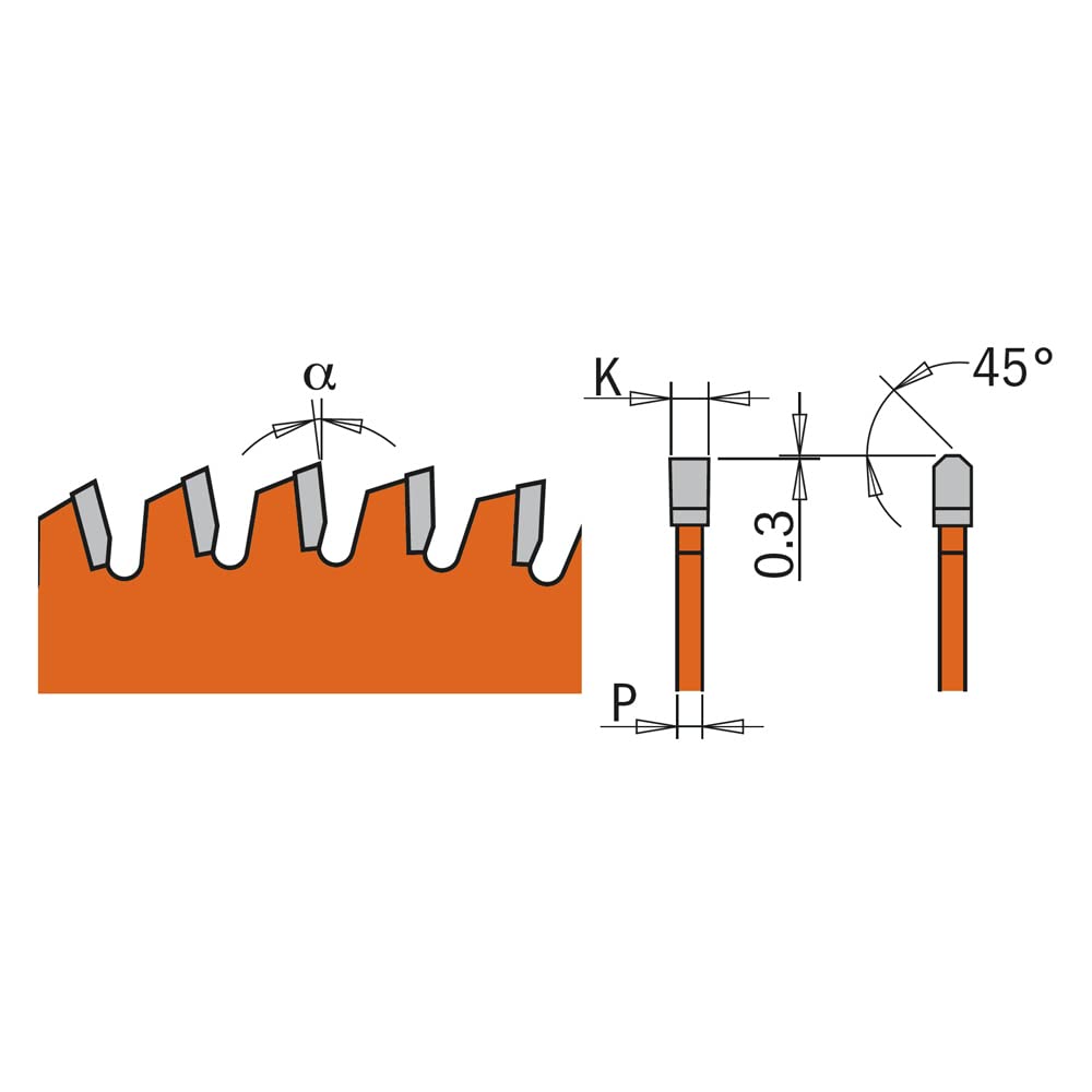 CMT-LAMA CIRCOLARE X ALLUMIN.HW 190x1.8/1.2x30+20+16 Z64 TCG NEG