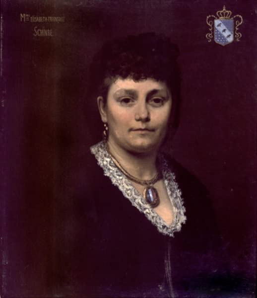 Impresión abstracta sobre lienzo y pintura al óleo de Alexei Harlamoff, 60x90cm