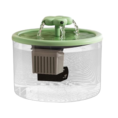 Fuente De Agua para Gatos 1.2L,Bebedero Automático para Mascotas | Dispensador Silencioso para Hogar Cocina Sala De Estar Zona De Juego Interior