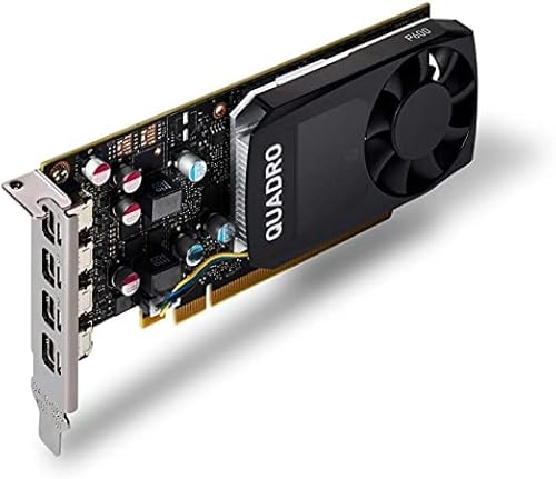 NVIDIA Quadro P600 2GB GDDR5 Graphics Card – 128 Bit Memory Bus, 4 DisplayPorts, Low and High Profile Bracket (Renewed) - Image 3