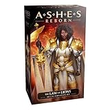 Plaid Hat Games Ashes Reborn Law Lions Deluxe Expansion Deck, Strategy Card Game, for 1 to 2 Players and Ages 14+