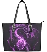GIFTPUZZ Tote Bag for Women Christmas Tote Bag for Women Shoulder Tote Bag Leather Tote Handbag w...