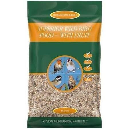 4kg Superior Wild Bird Food With Fruit - Husk-Free Mix with Fruit for Clean Feeding and Enhanced Nutrition - Energy rich