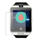 smart q18 uwatch nfc Sin burbujas, sin huellas dactilares, resistente al polvo. No deja residuos pegajosos cuando se quita.