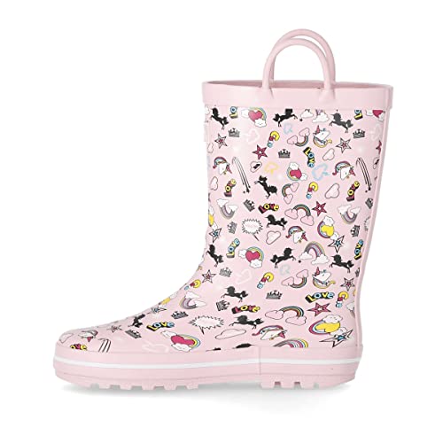 Trespass Kids Welly Starryton, Unicorn Pink, 10