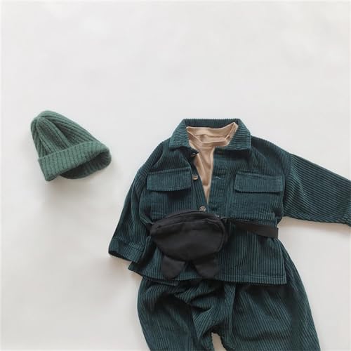 Kids Winter Jacket Boys Girl Heavy Cargo Top Cardigan Simple Corduroy Coatt For 3 To 24 Months Kids Jackets Boys2