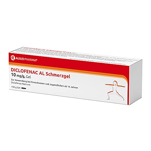 ALIUD PHARMA Diclofenac AL Schmerzgel 10 mg/g Gel 150 g: Hilfe bei leichten bis mäßig starken akuten Muskelschmerzen